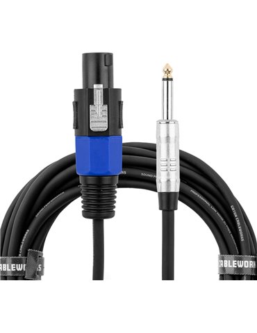 Cable altavoz jack/speakON - 15 m