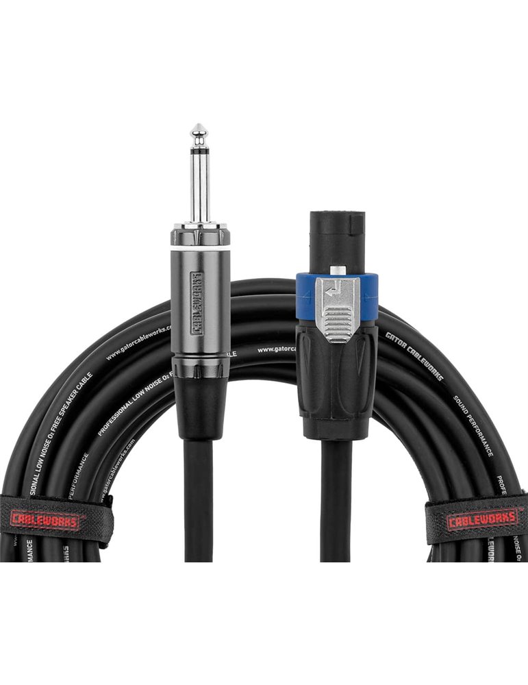 Cable altavoz jack/speakON - 7,5 m