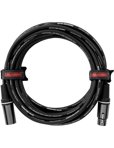 Cable micrófono XLR/XLR - 6 m