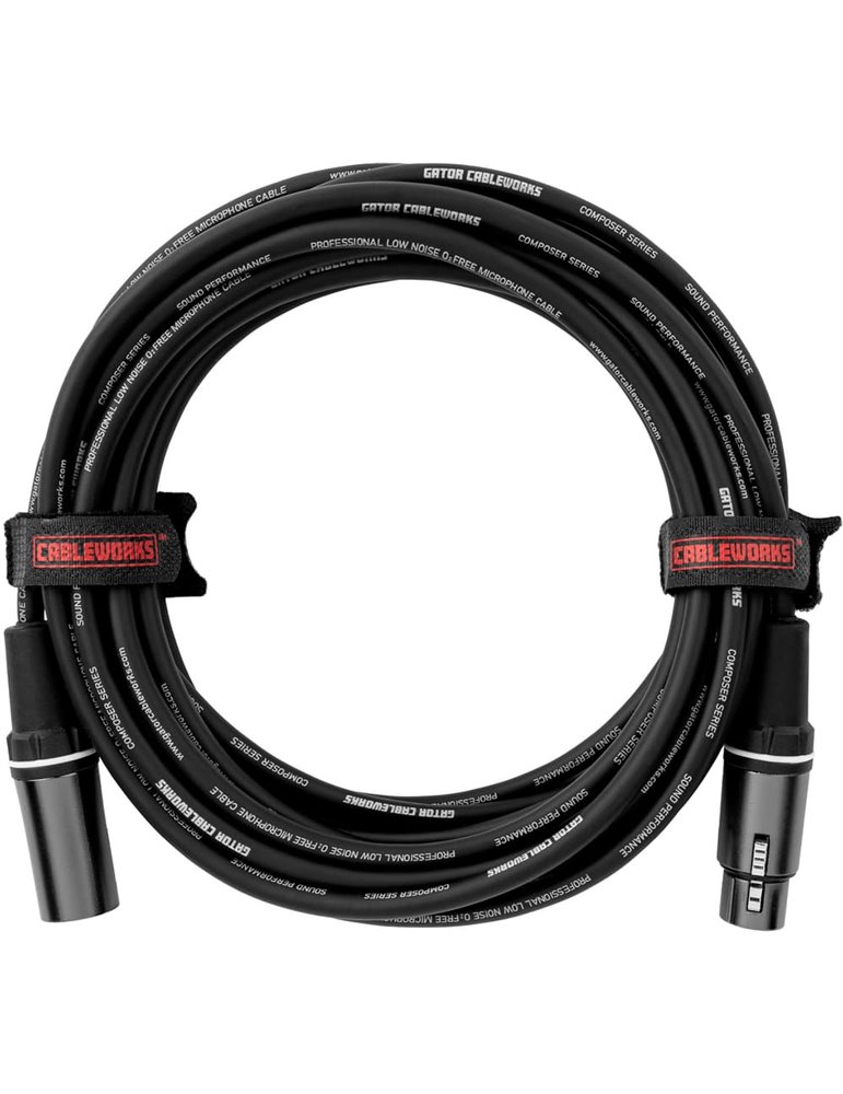 Cable micrófono XLR/XLR - 6 m