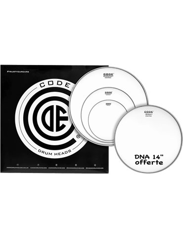 TOM PACK CODE GENERATOR ROCK BLANCO (10,12,16" + DNA 14 ")