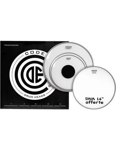 TOM PACK CODE LAW STANDARD TRANSPARENTE (12,13,16" + DNA 14 ")