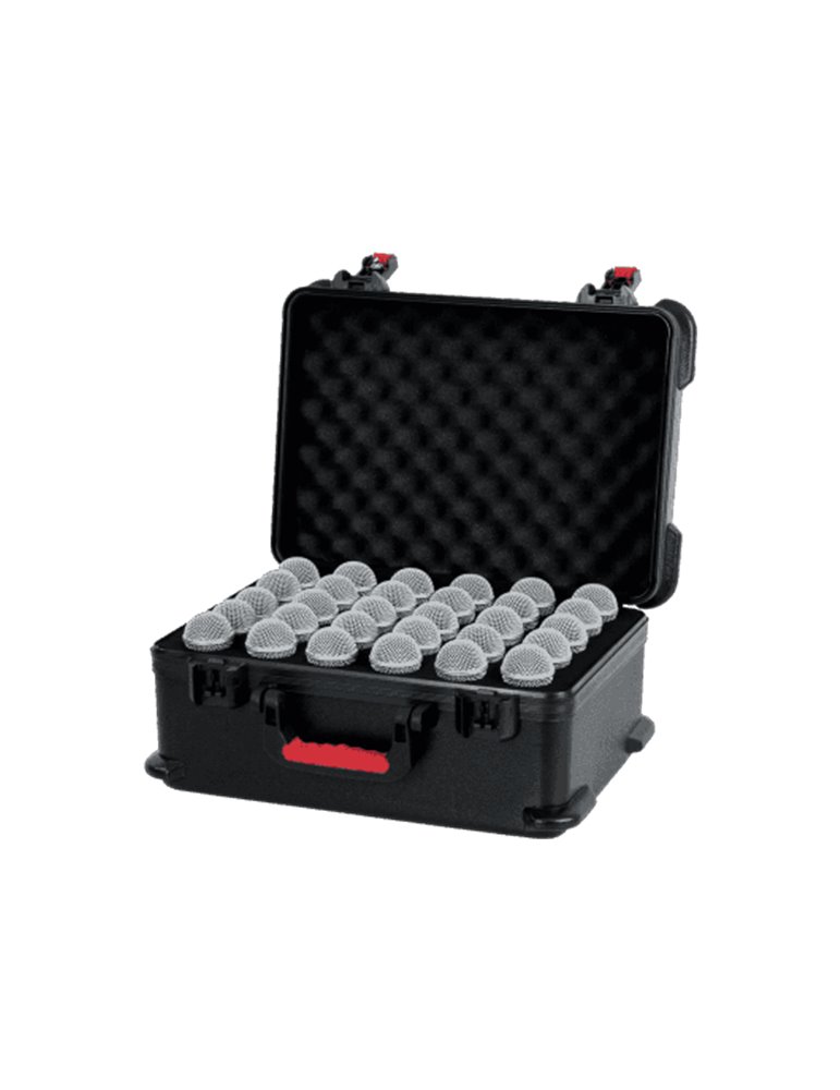 ESTUCHE POLIETILENO PARA 30 MICRÓFONOS "GATOR GTSA"