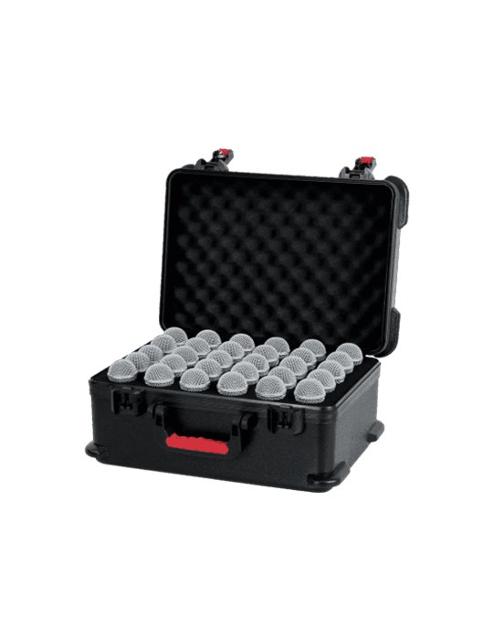 ESTUCHE POLIETILENO PARA 30 MICRÓFONOS "GATOR GTSA"
