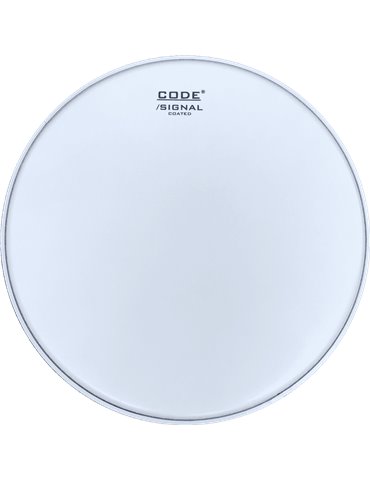 PARCHE TOM CODE 15" SIGNAL COATED (Blanco)