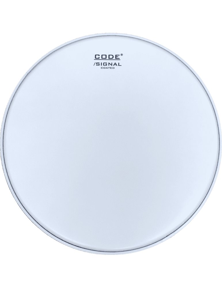 PARCHE TOM CODE 15" SIGNAL COATED (Blanco)