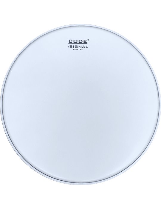 PARCHE TOM CODE 15" SIGNAL COATED (Blanco)