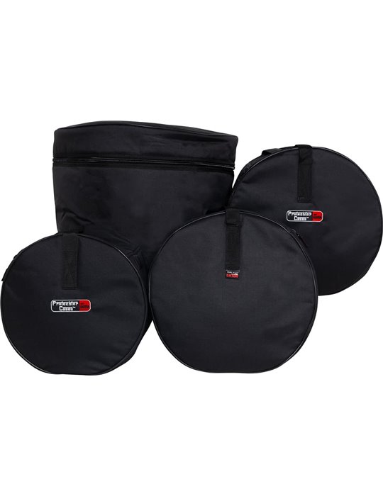 SET FUNDAS BATERÍA BOP "GATOR NYLON" - 12"x 14"x 18" + 14x5,5"