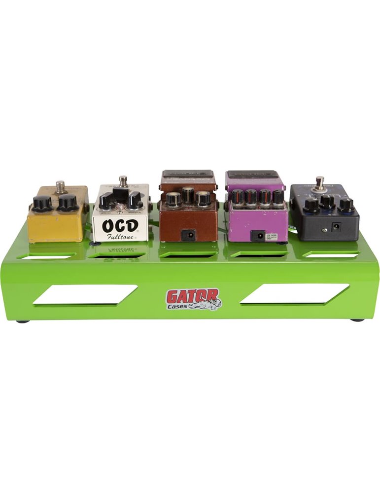 PEDALBOARD DE ALUMINIO "GATOR GPB" - VERDE