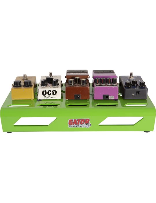 PEDALBOARD DE ALUMINIO "GATOR GPB" - VERDE