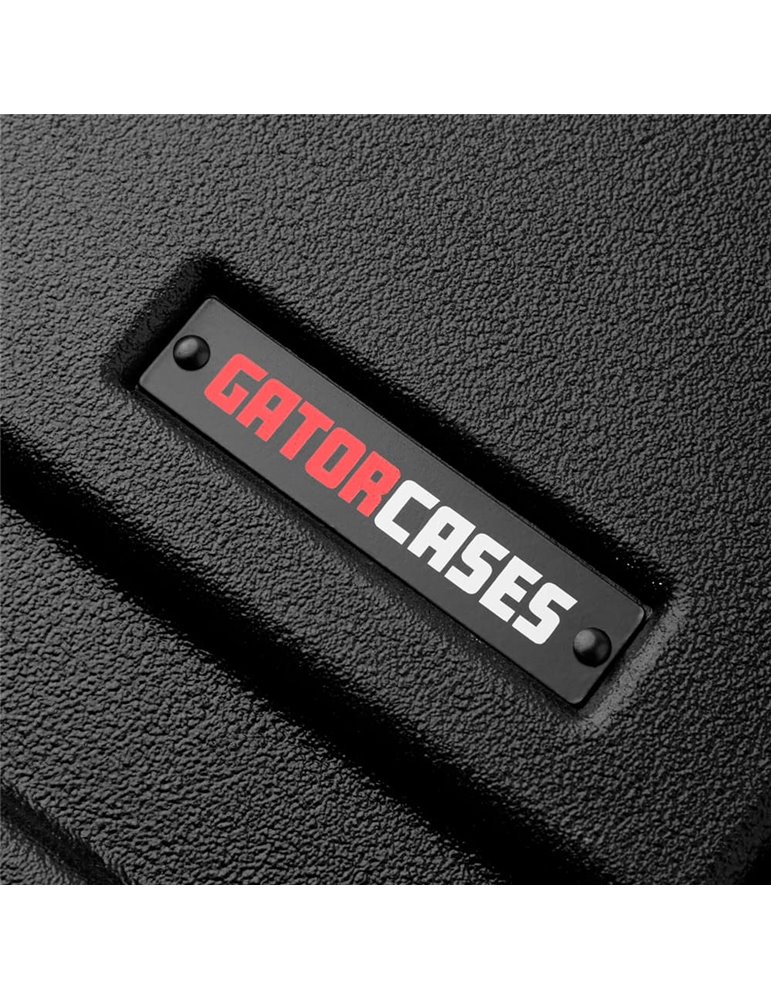 Estuche rígido Gator de 24? para platos con ruedas