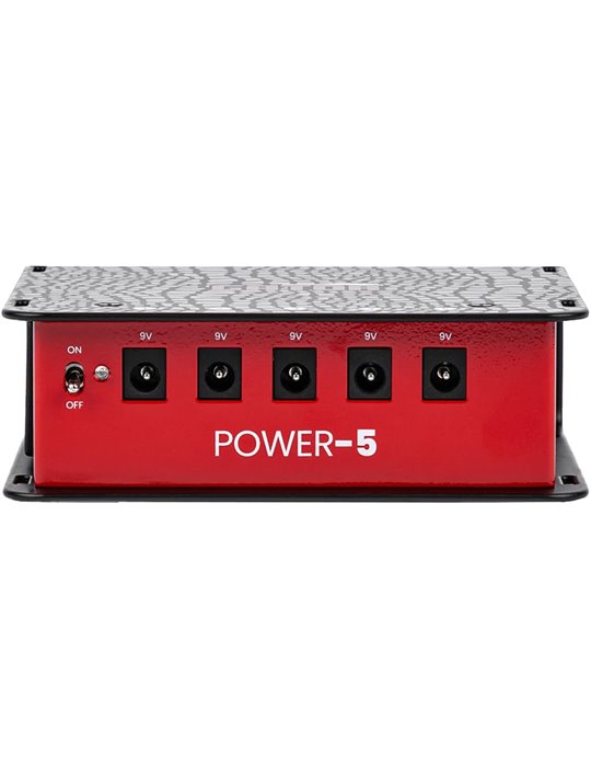 Fuente de alimentación para pedalboard con 5 salidas aisladas