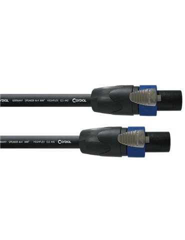 Cable Altavoz speakon 4 polos 4x 4mm² - 10m