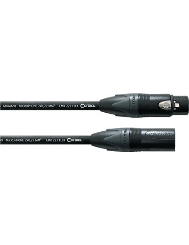 Cable XLR de 5 metros ultraflexible CMK222-Flex