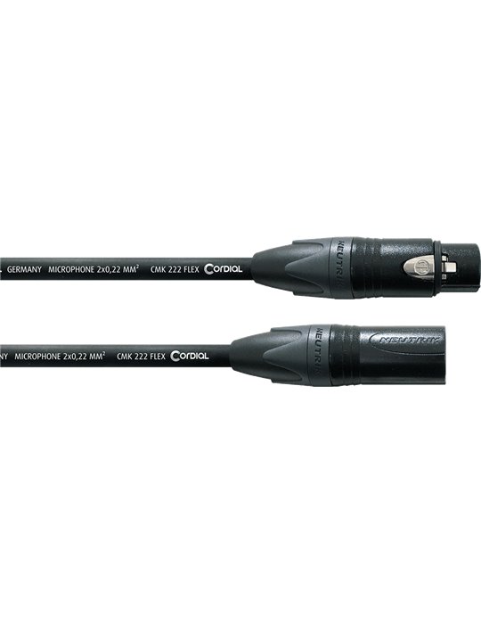 Cable XLR de 5 metros ultraflexible CMK222-Flex