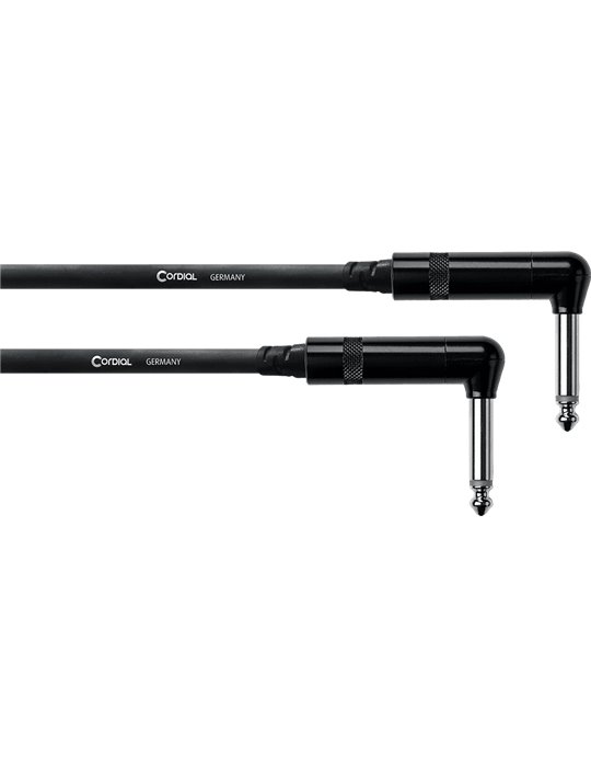 Latiguillo jack acodado 15 cm