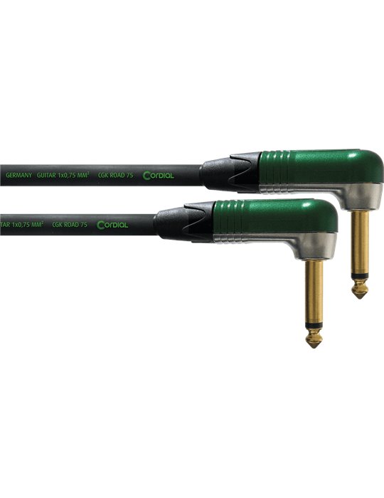 Latiguillo jack acodado 30 cm