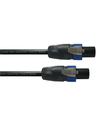 Cable para altavoz Speakon 2 polos 2,5 m