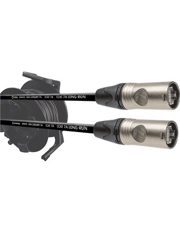 Bobina red cat7a EtherCon 75 m