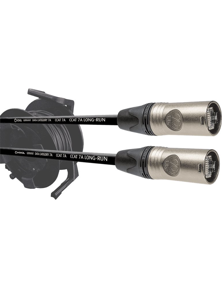 Bobina red cat7a EtherCon 75 m