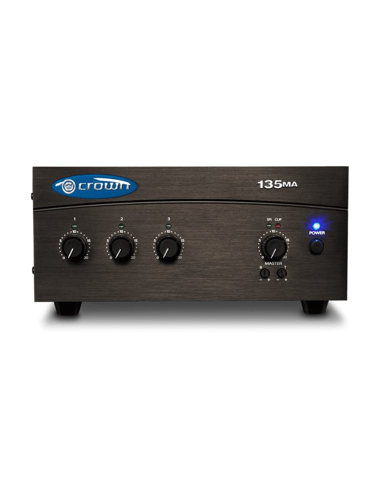 Mezclador-amplificador de tres entradas, 35W