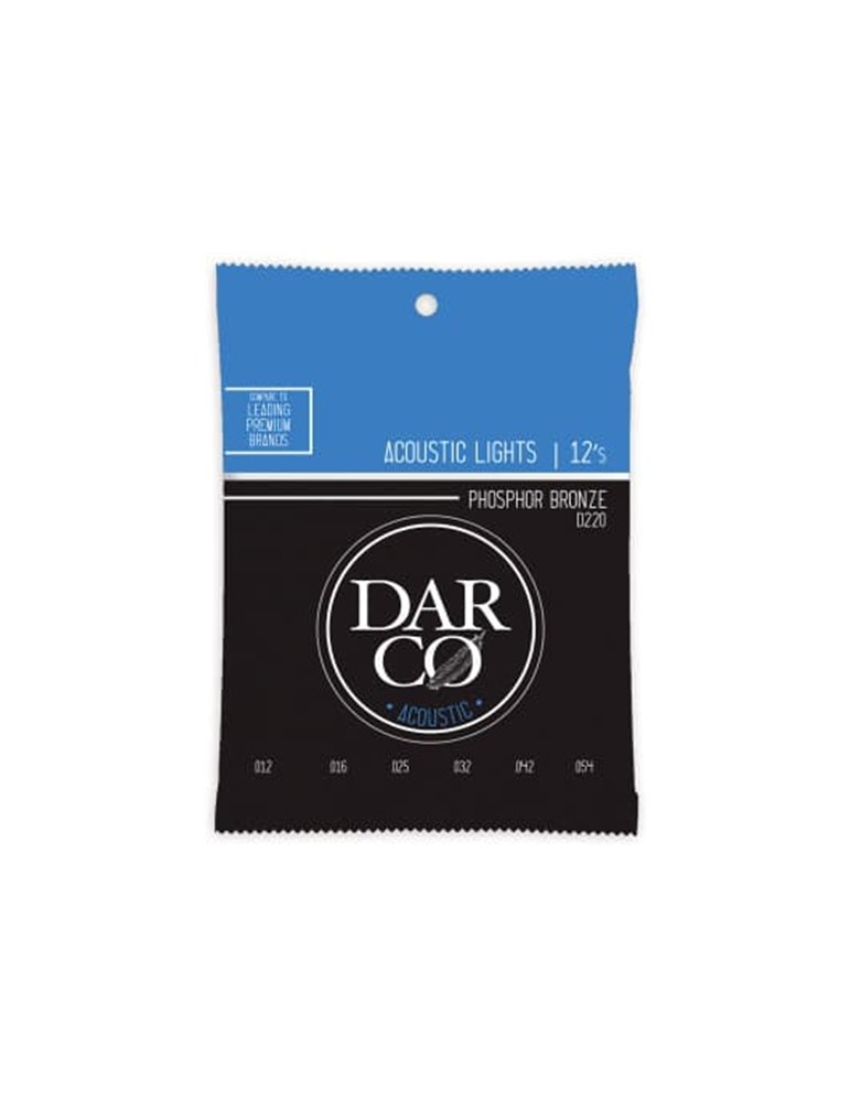 JUEGO ACÚSTICA PHOSPHORE BRONZE 92/8 LIGHT 12-54