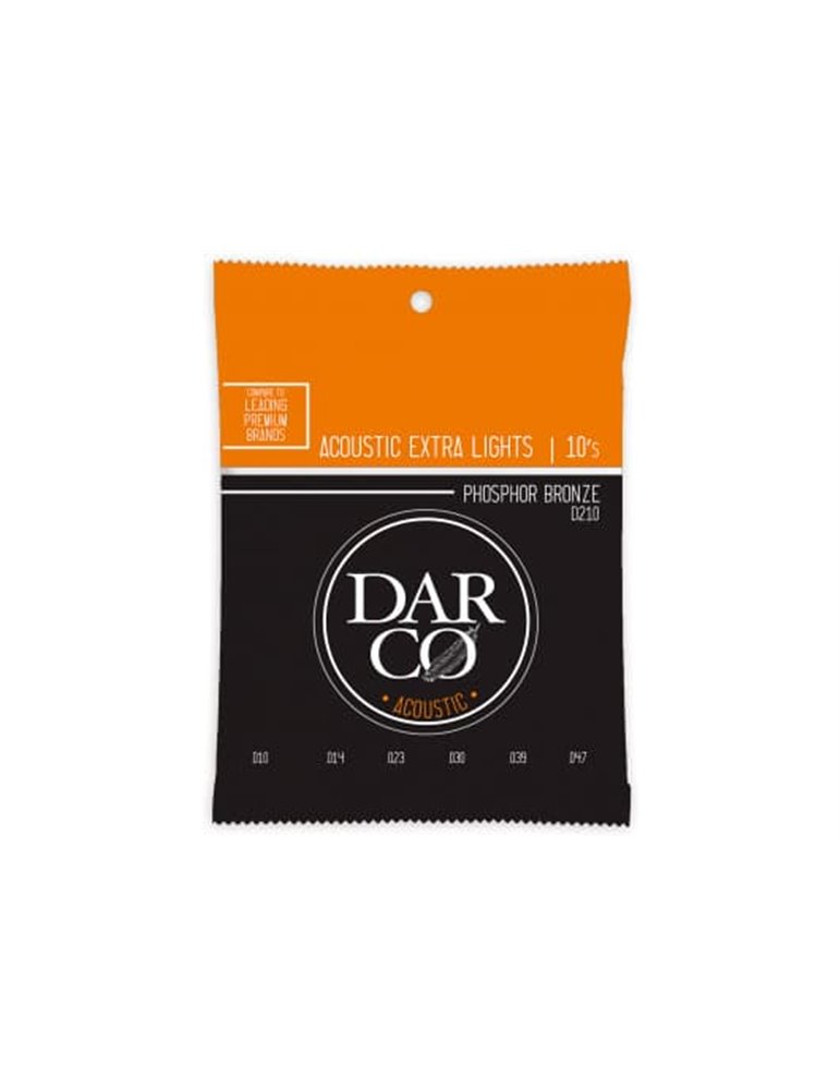 JUEGO ACÚSTICA PHOSPHORE BRONZE 92/8 EXTRA LIGHT 10-47