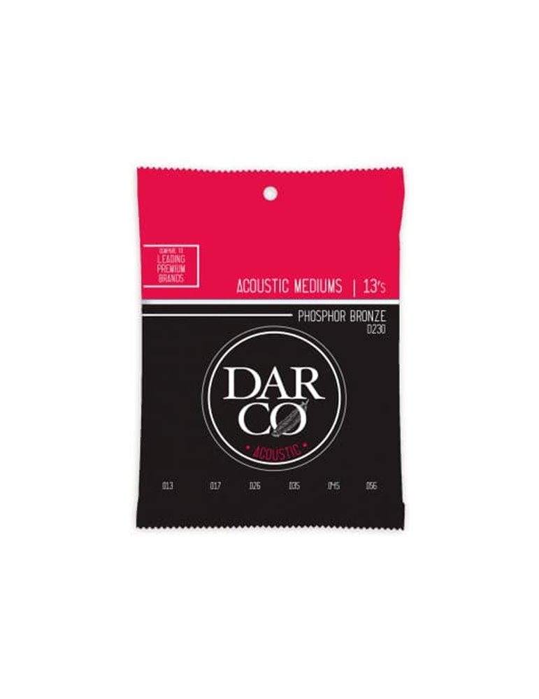 JUEGO ACÚSTICA PHOSPHORE BRONZE 92/8 MEDIUM 13-56