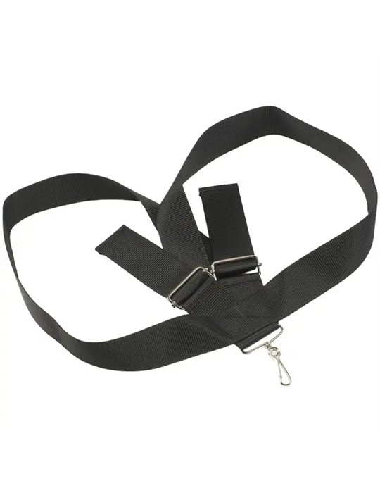 Correa Nylon 180X4 Cms 1 Mosquetón y Correderas 3475-001 001 - Negro