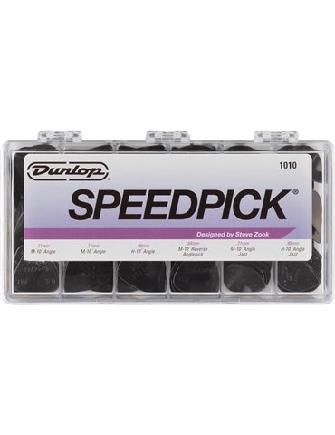 CAJA 144 UD. PÚAS DELRIN SPEEDPICKS - 5 MEDIDAS