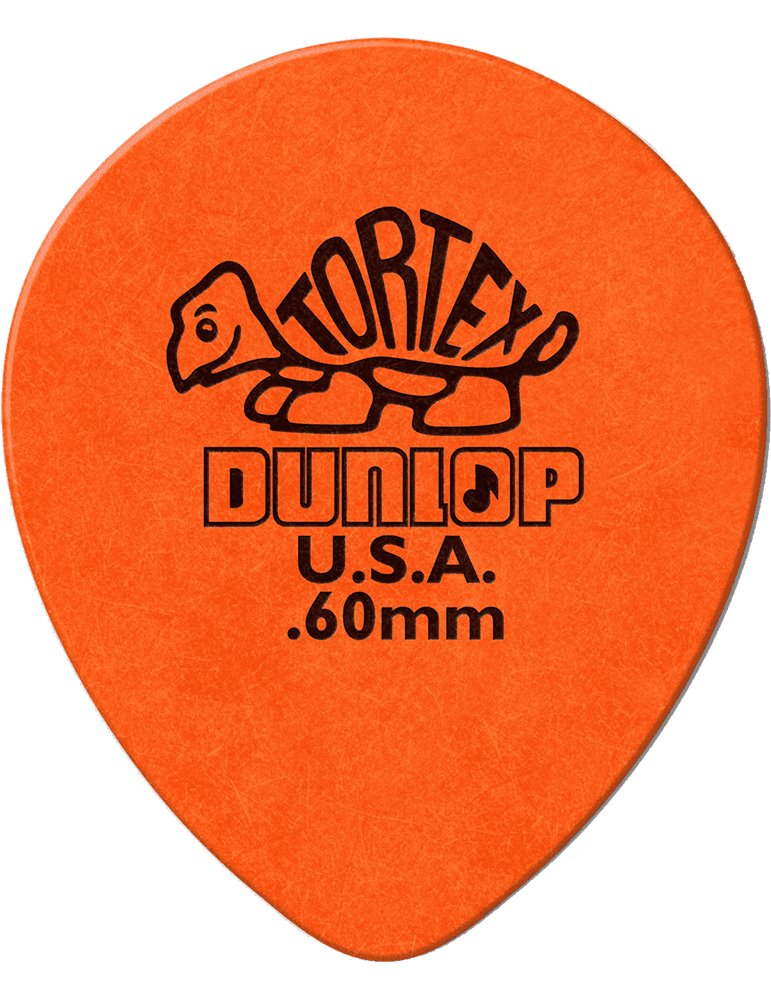 PACK 72 PÚAS TORTEX® TEARDROP´S ROJO - 0,60 mm