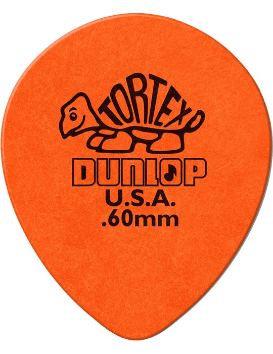 PACK 72 PÚAS TORTEX® TEARDROP´S ROJO - 0,60 mm