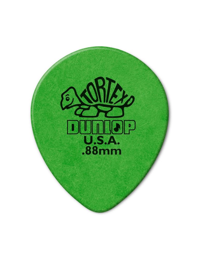 PACK 72 PÚAS TORTEX® TEARDROP S VERDE - 0,88 mm