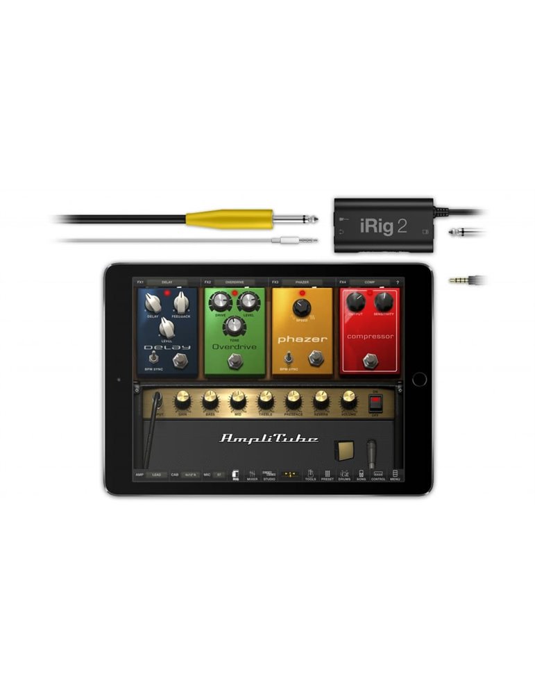 IRIG DE GUITARRA PARA IPHONE, IPOD TOUCH, IPAD Y MAC