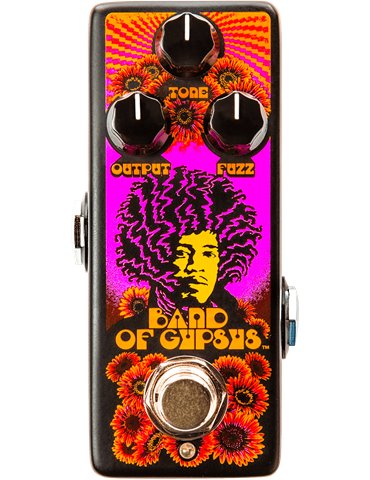PEDAL DUNLOP® FUZZ "BAND OF GYPSYS" HENDRIX SHRINE SIGNATURE