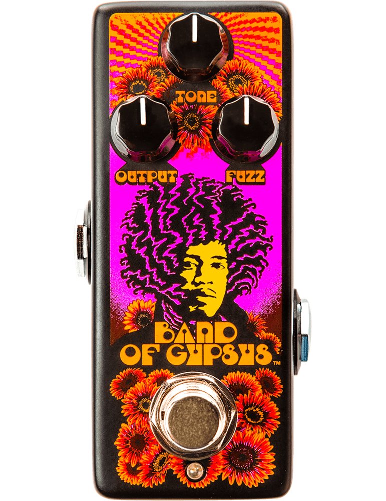 PEDAL DUNLOP® FUZZ "BAND OF GYPSYS" HENDRIX SHRINE SIGNATURE