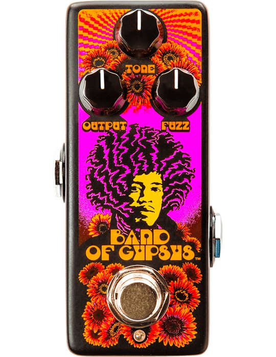 PEDAL DUNLOP® FUZZ "BAND OF GYPSYS" HENDRIX SHRINE SIGNATURE