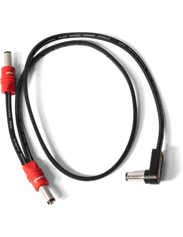 CABLE ALIMENTACIÓN SSA FLAT CONEXIÓN SERIE Negro - 48 cm 