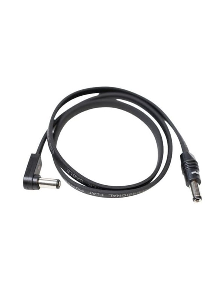 CABLE ALIMENTACIÓN SA FLAT Negro - 58 cm