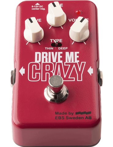 PEDAL FX BAJO DISTORSION HIGH GAIN - 3 MODES