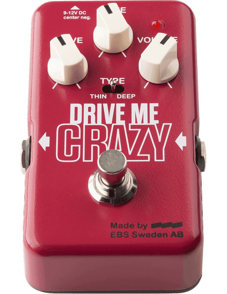 PEDAL FX BAJO DISTORSION HIGH GAIN - 3 MODES