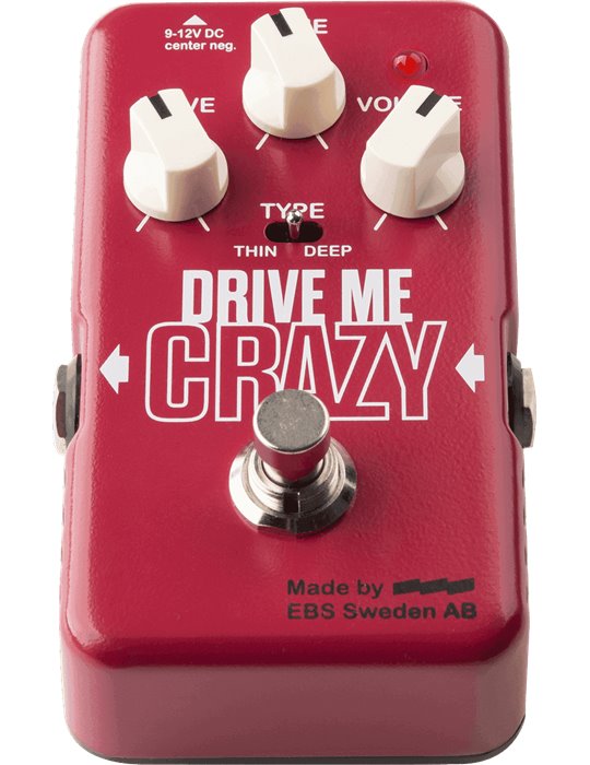 PEDAL FX BAJO DISTORSION HIGH GAIN - 3 MODES