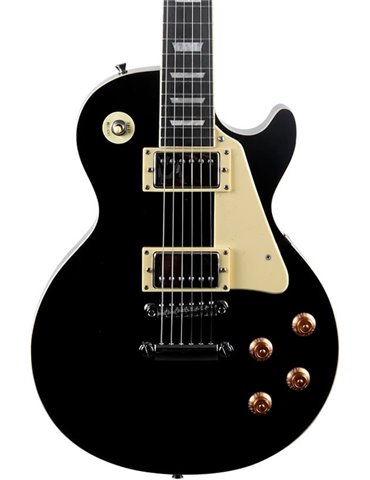 Guitarra eléctrica Eko Starter LS300 tipo LP - Negra