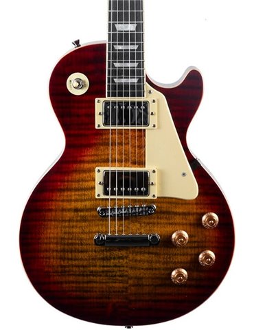 Guitarra eléctrica Eko Starter LS300 tipo LP - Cherry Sunburst