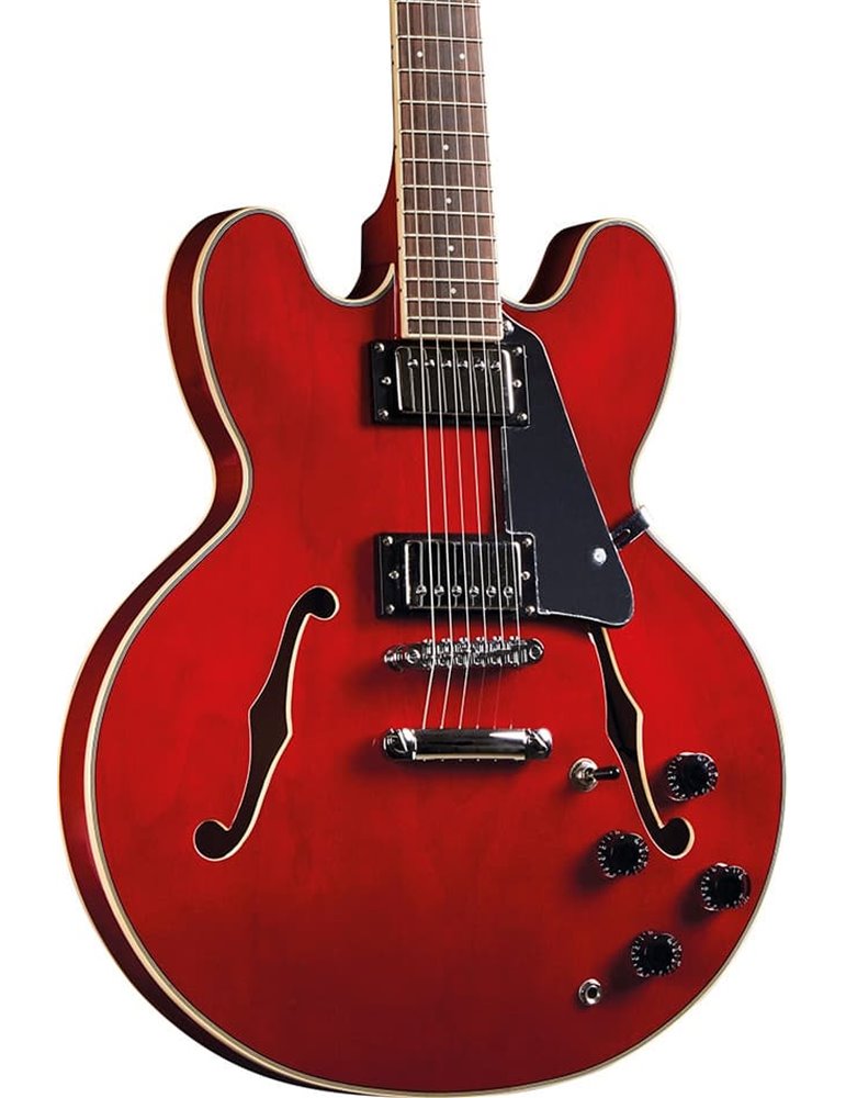 GUITARRA ELÉCTRICA EKO HOLLOWBODY DOUBLE CUT - CHERRY RED