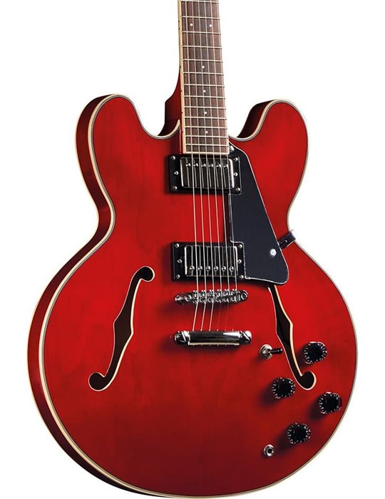 GUITARRA ELÉCTRICA EKO HOLLOWBODY DOUBLE CUT - CHERRY RED