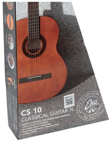 PACK GUITARRA CLÁSICA 4/4 STUDIO 10 - Natural