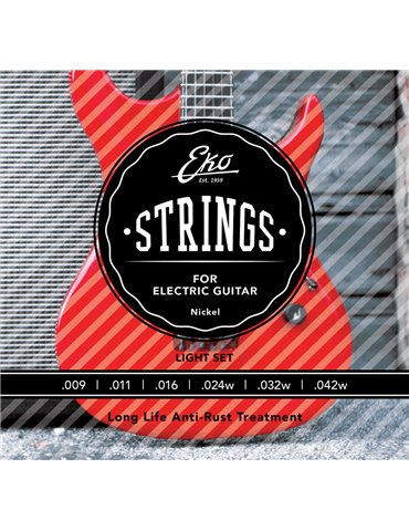 JUEGO ELÉCTRICA NICKEL EXTRA LIGHT 9-42