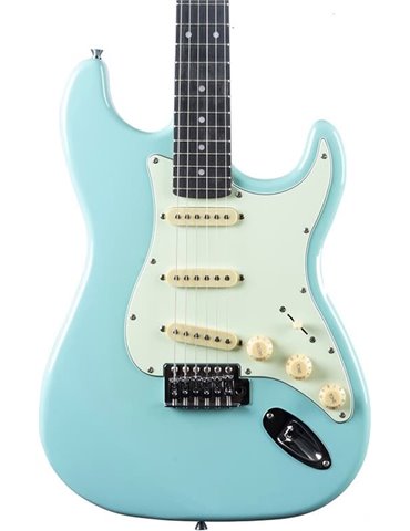 Guitarra eléctrica Eko Starter ST300 tipo Strat - Azul Daphne