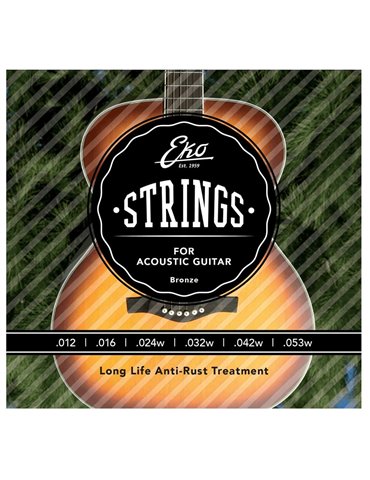 JUEGO ACÚSTICA BRONZE 80/20 MEDIUM 11-53